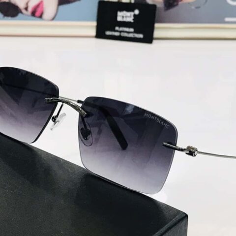 MONTBLANC万宝龙无框完美电镀太阳眼镜