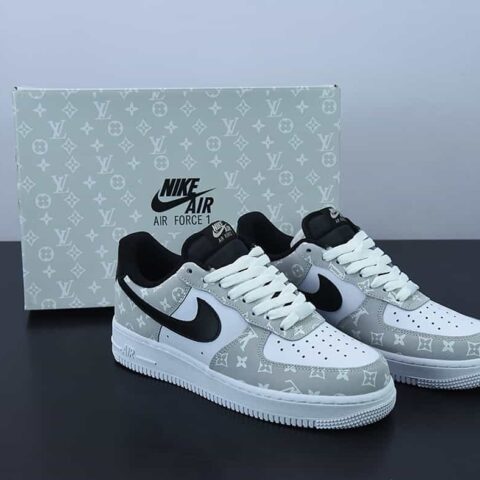 路易威登Louis Vuitton 联名定制  Nk Air Force 1 Low '07 空军低帮休闲板鞋 货号:BQ8988-108