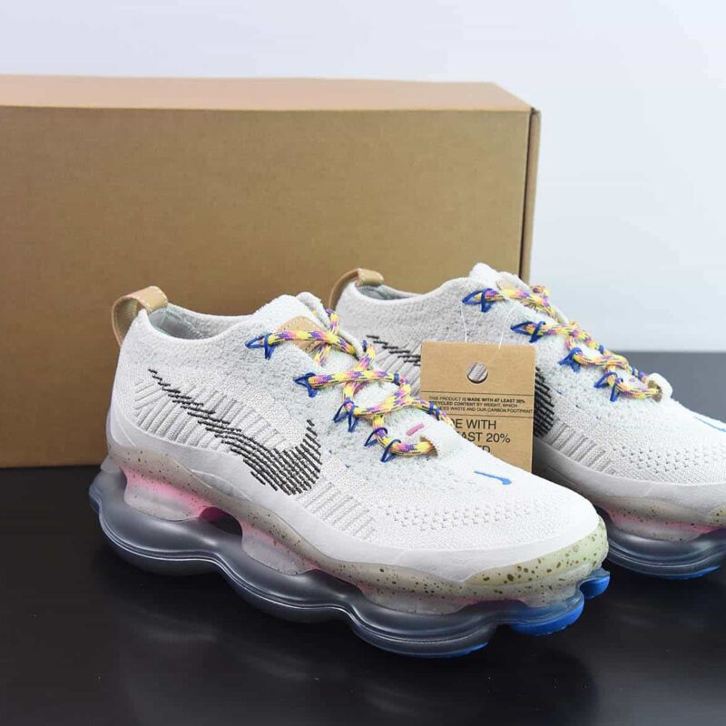 NK Air Max Scorpion Flyknit"Hiking"天蝎座系列2022款超级大气垫系列前卫增高低帮休闲运动慢跑鞋“货号：FJ7070-001