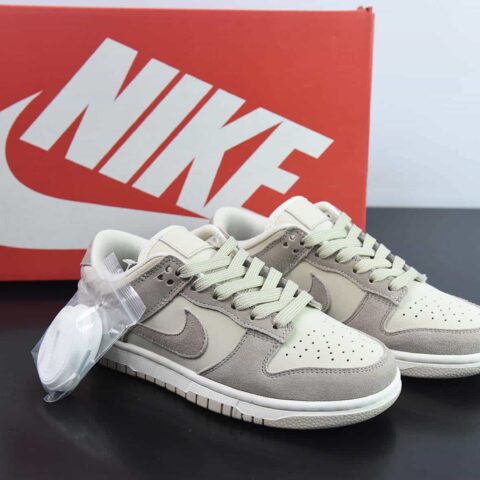 Nike Dunk Low “Sandrift” 复古摩卡 全新小麦色 SB低帮休闲板鞋 货号：FD0873-126