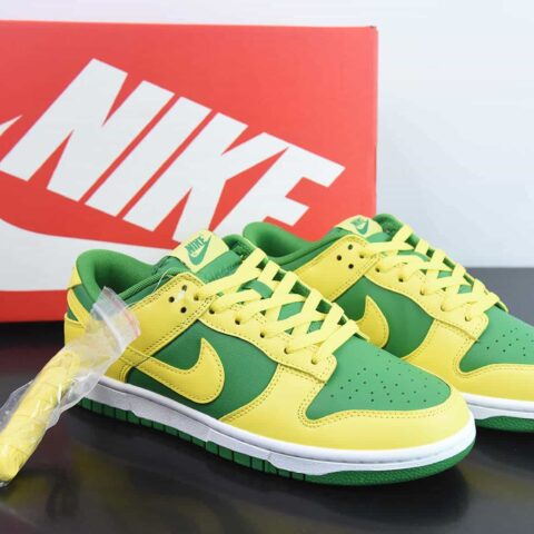 Nike Dunk Low Reverse Brazil 反转巴西低帮运动鞋  货号：DV0833-300