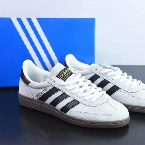 阿迪 AD Originals Gazelle Indoor 三叶草复古休闲防滑耐磨低帮板鞋 货号：BD7631