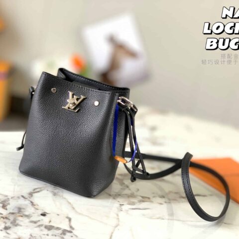 Louis Vuitton M68709 NANO LOCKME BUCKET 手袋