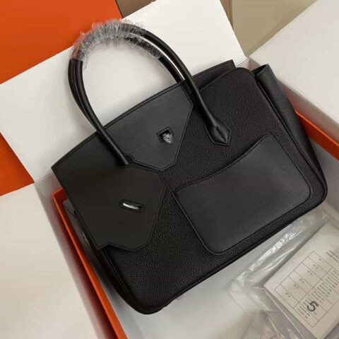 Hermès brikin desordre d e sordre限量版 30cm黑色