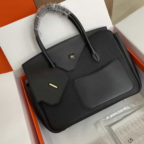 Hermès brikin desordre d e sordre限量版 30cm黑色