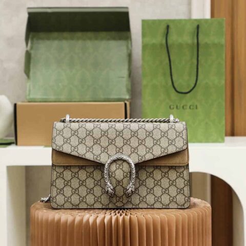 GUCCI Dionysus系列小号GG肩背包 400249 KHNRN 8642