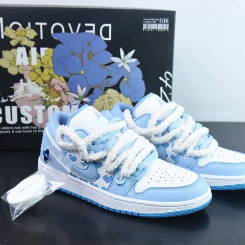 Air Jordan 1 Low 解构抽绳绑带低帮AJ1乔1休闲板鞋 官方货号：DC0774 141