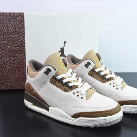 Air Jordan 3 "Palomino" AJ3 乔3摩卡爆裂纹运动鞋 货号：CT8532-102