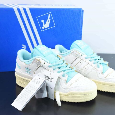 阿迪 84 三叶草  Adidas Forum 84 Low 货号：FZ6342 经典魔术贴复古板鞋 男女潮流头层皮休闲鞋