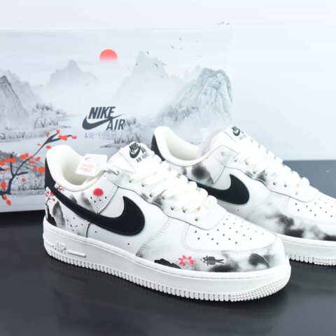 Air Force 1 '07 Low 空军 中国风 涂鸦 山水画低帮运动鞋 货号：BL1522 088