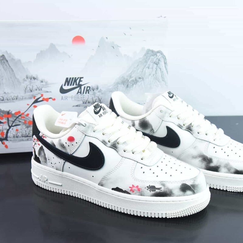 Air Force 1 '07 Low 空军 中国风 涂鸦 山水画低帮运动鞋 货号：BL1522 088