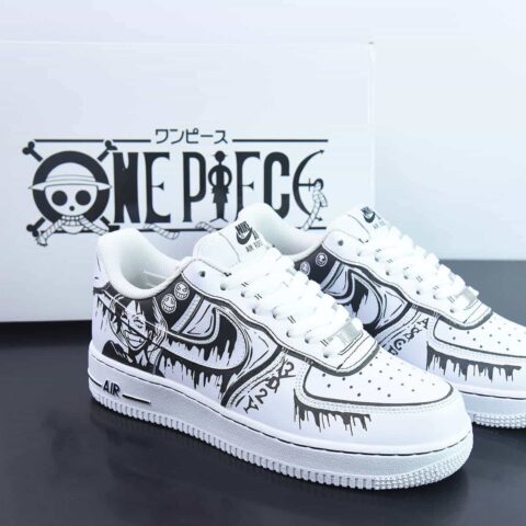NK Air Force 1 Low’07 海贼王配色 空军一号低帮休闲板鞋货号：CW2288-301