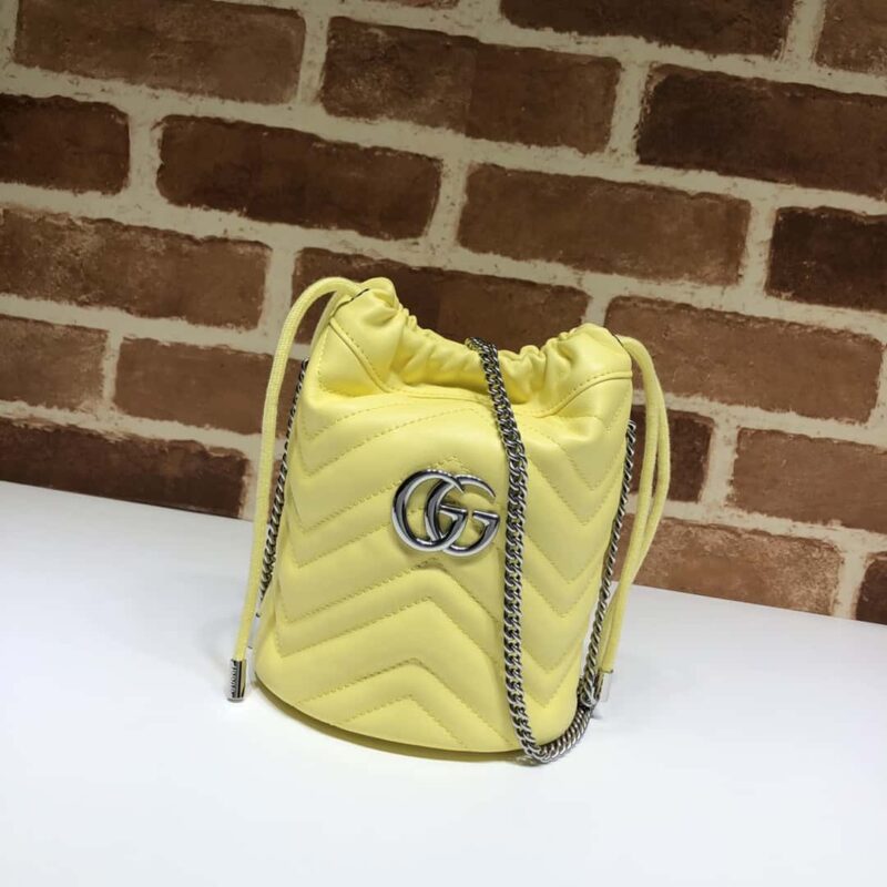 GUCCI古驰GG Marmont系列迷你水桶包575163