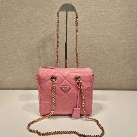 PRADA普拉达Vintage中古链条菱格流浪包1BG468