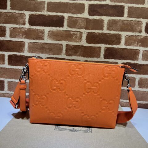 GUCCI古驰超级双G中号邮差包696009
