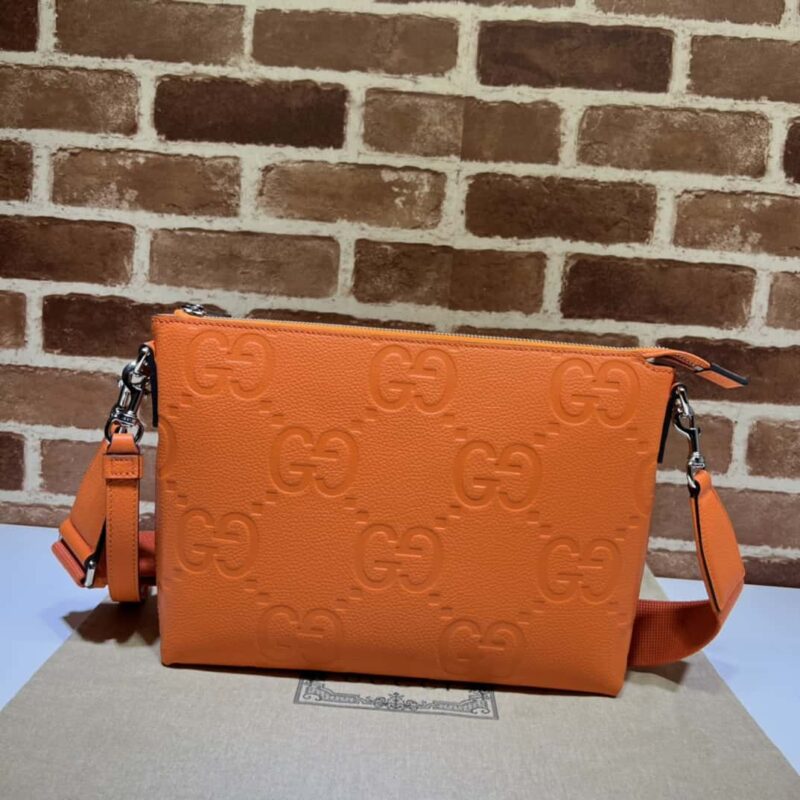 GUCCI古驰超级双G中号邮差包696009