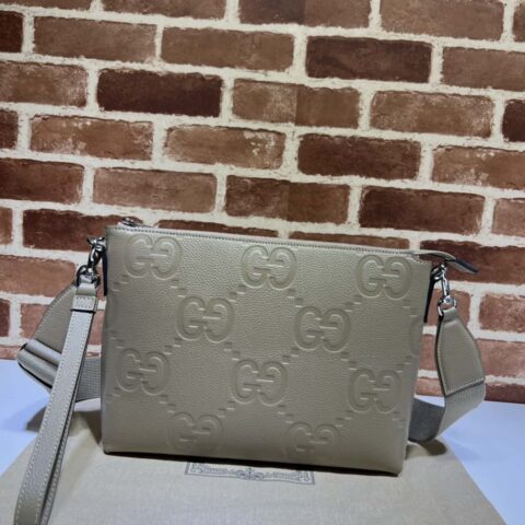 GUCCI古驰超级双G中号邮差包696009