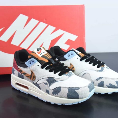 Nike Air Max Tavas Max87迷彩 小气垫运动鞋 货号：FD0827 133