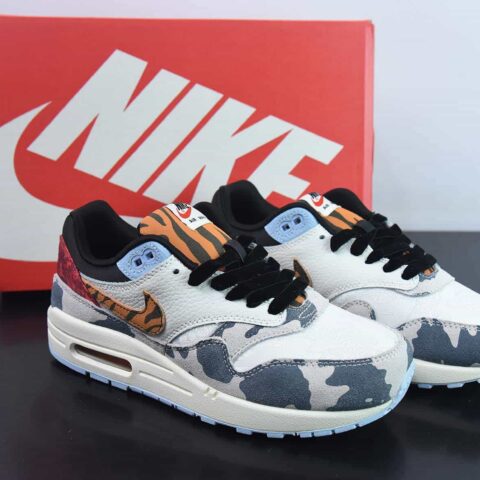 Nike Air Max 1 ’87 OG复刻奶牛 复古休闲跑步鞋 货号：FD0827 133
