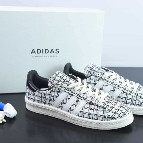 Adidas Campus 80S三叶草校园休闲板鞋 阿迪 小香风 货号：HP2820