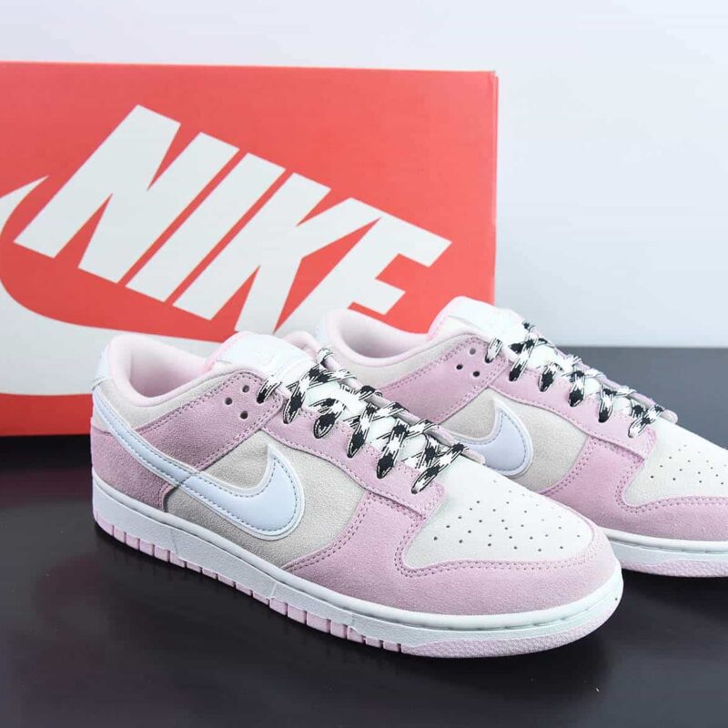Nike Dunk Low SB 低帮滑板鞋/粉色 灰白粉 货号：DV3054-600