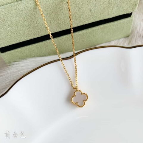 Van Cleef &Arpels 梵克雅宝迷你四叶草项链