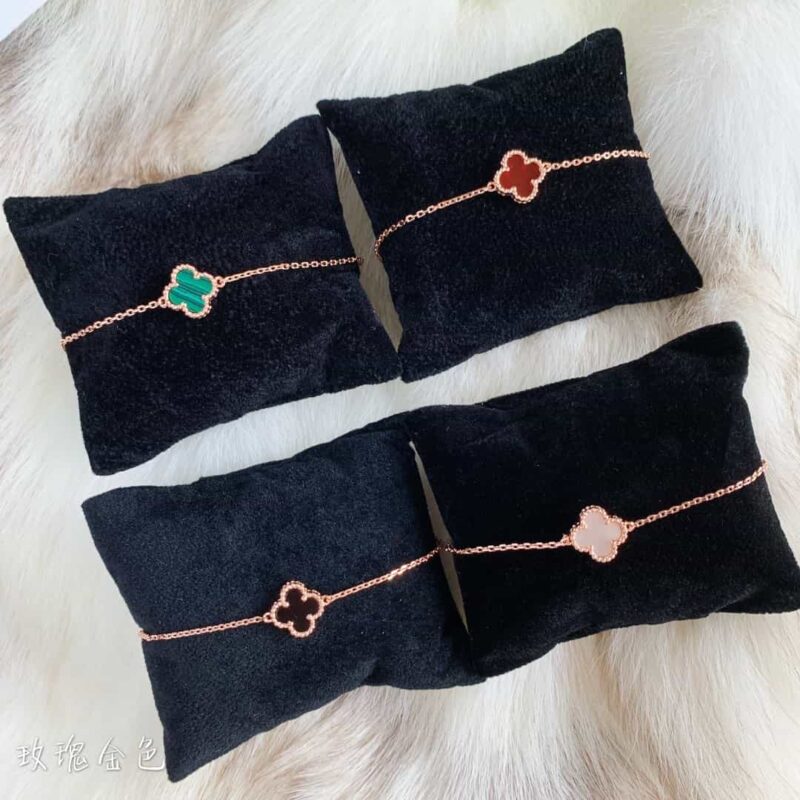 Van Cleef &Arpels 梵克雅宝迷你四叶草手链
