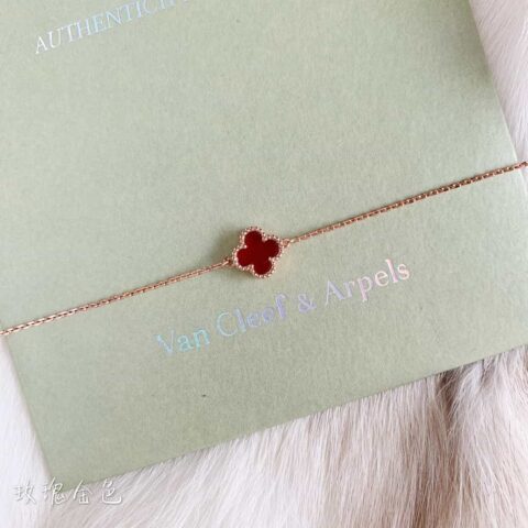 Van Cleef &Arpels 梵克雅宝迷你四叶草手链
