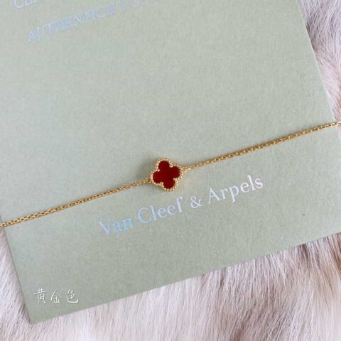 Van Cleef &Arpels 梵克雅宝迷你四叶草手链