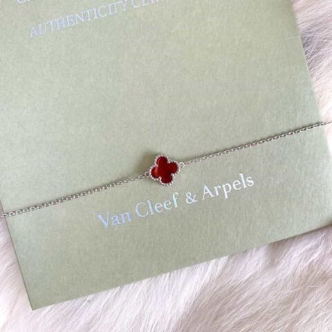 Van Cleef &Arpels 梵克雅宝迷你四叶草手链