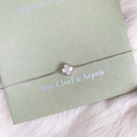 Van Cleef &Arpels 梵克雅宝迷你四叶草手链