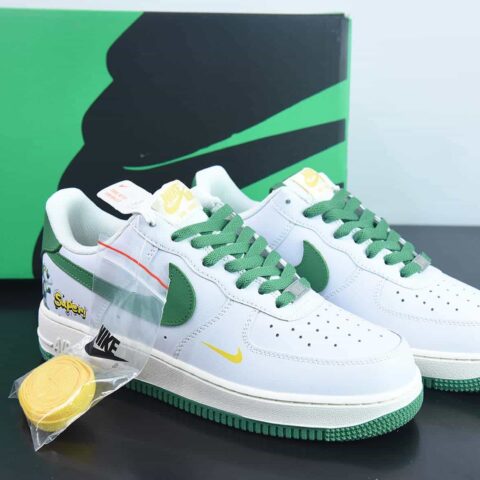 NIke Air Force 1 '07 Low “Super PUMA联名--米白碧玉”空军一号 低帮 运动鞋货号：BS9055-721
