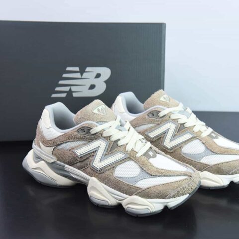 New Balance 9060"Driftwood"系列复古百搭老爹风小象蹄休闲运动跑步鞋“枯木棕奶白”U9060HSB