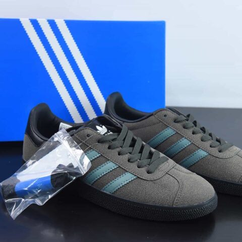 Adidas Originals Gazelle INdoor 三叶草防滑耐磨低帮板鞋 GX2209