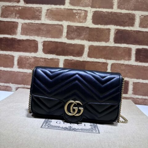 GUCCI古驰GG Marmont系列链条包（配卡包）751526