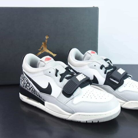 Air Jordan Legacy 312 Low"Easter"乔丹最强三合一“灰白黑烟灰爆裂纹”CD7069-101