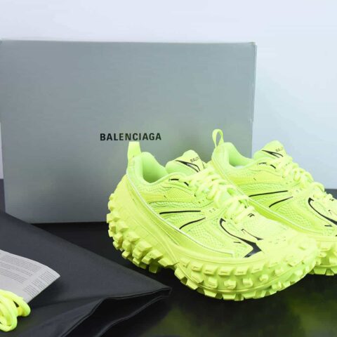 巴黎世家 轮胎 BALENCIAGA Defender Rubber Platform Sneakers卫士系列低帮