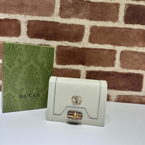 GUCCI古驰Diana竹节卡包658244