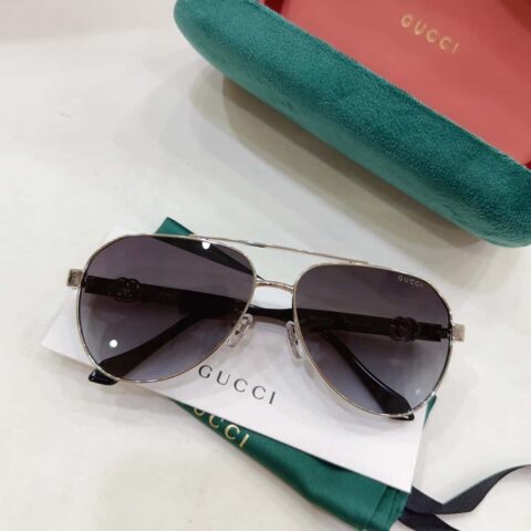 GUCCI古奇圆框男女通用太阳眼镜