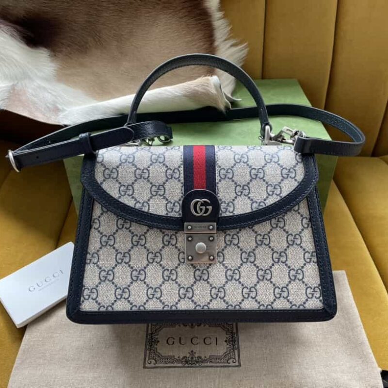 GUCCI Ophidia系列GG小号手提包 651055 96IWN 4076