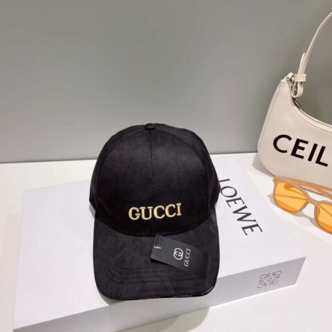 GUCCI古奇男女通用刺绣棒球帽