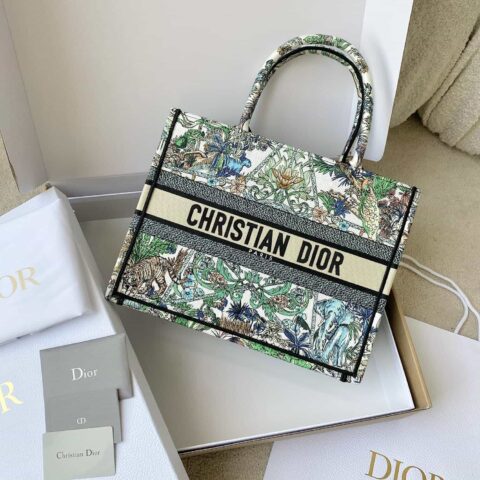 DIOR 中号BOOK TOTE M1296 丛林绿