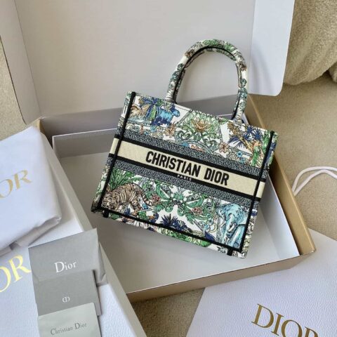 DIOR 小号 BOOK TOTE M1265 丛林绿