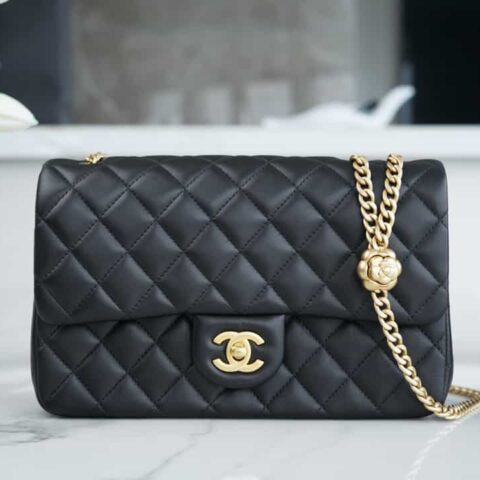 CHANEL 23S春夏新款 山茶花CF小号 AS4064