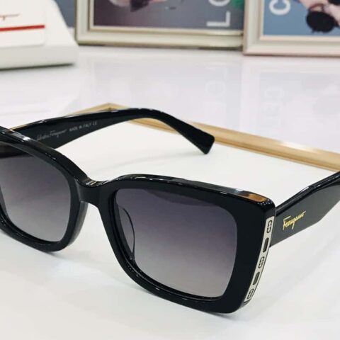 Ferragamo菲拉格慕标志镜腿男女通用太阳眼镜