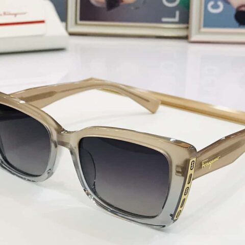 Ferragamo菲拉格慕标志镜腿男女通用太阳眼镜