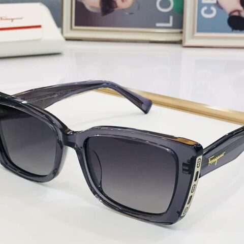 Ferragamo菲拉格慕标志镜腿男女通用太阳眼镜