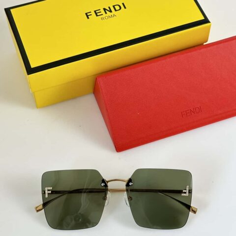 FENDI芬迪无框方形墨镜
