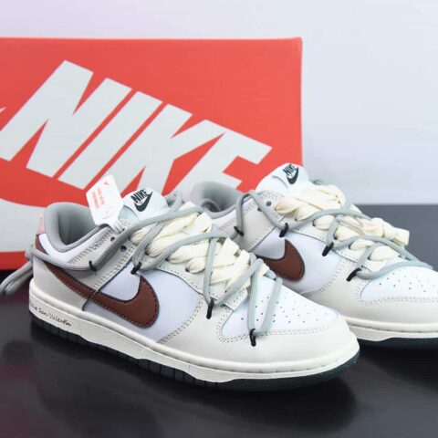 Nike Dunk Low SB 低帮滑板鞋/米白涂鸦 定制版