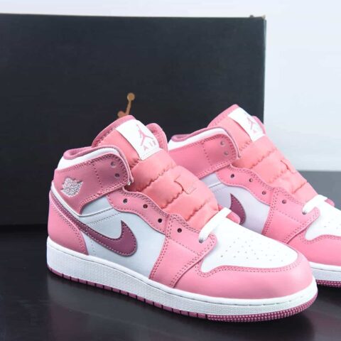 NK Air Jordan 1 Mid  AJ1乔1中帮文化篮球鞋 货号：DQ8423-616